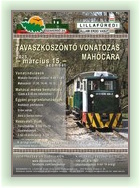 Tavaszksznt vonatozs Mahcra